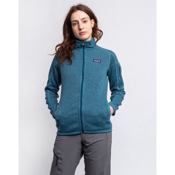Patagonia W's Better Sweater Jacket Abalone Blue Size Small - Picture 1 of 7